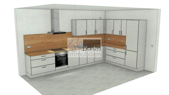 Einbauküche Darstellung