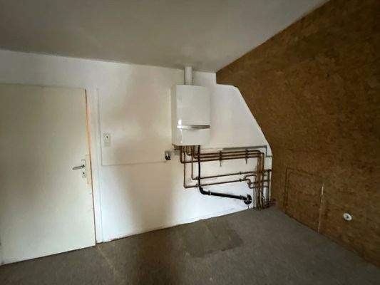 Brennwertheizung Dachgeschoss