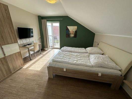 Schlafzimmer II im Dachgeschoss