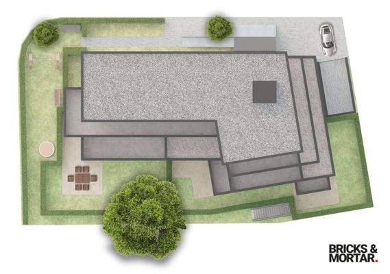 Oblatterwall Vogelperspektive (Visualisierung)