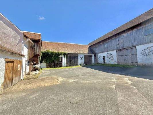 Blick in den Innenhof