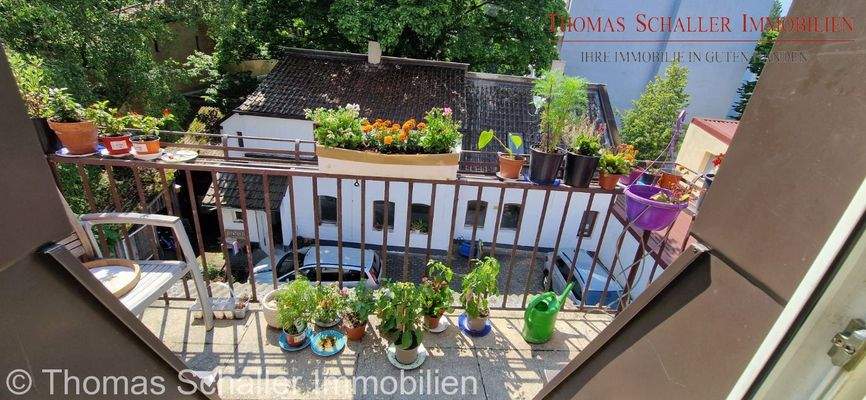 Balkon zur Küche raus