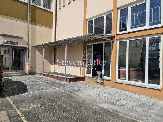 Zugang auf der Rückseite