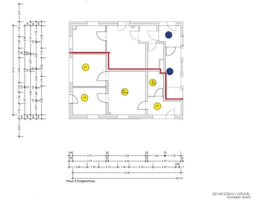 Ausschnitt Grundriss A3