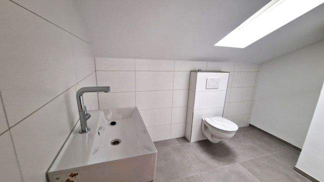 Badezimmer Dachgeschoss