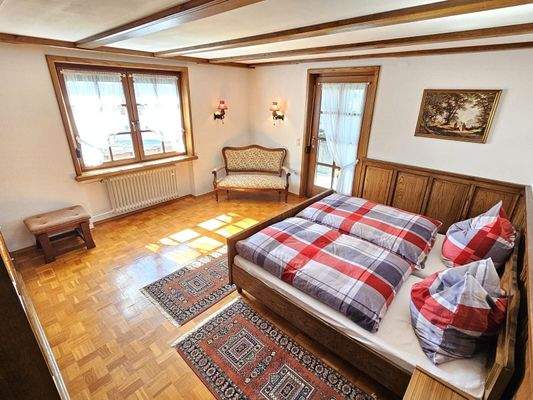 Großer Schlafbereich im OG