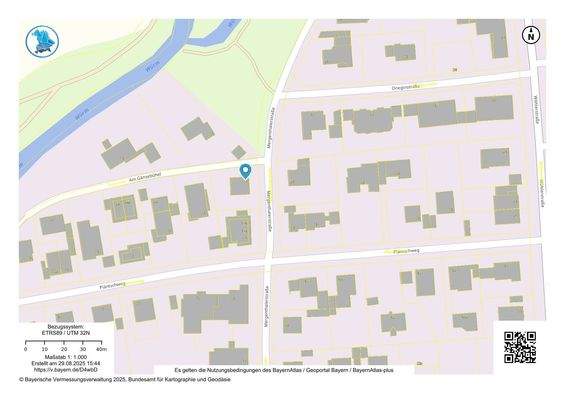 Lageplan Parzellkarte