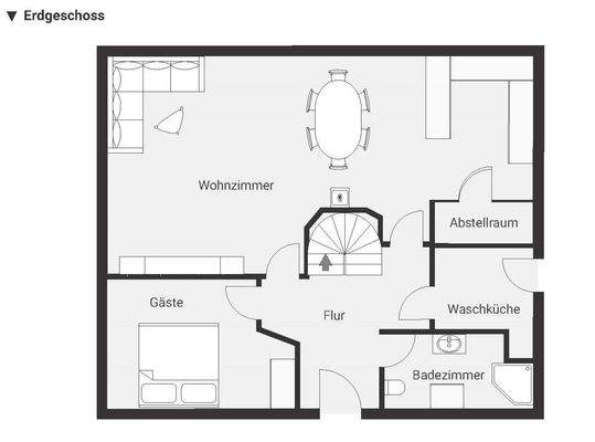 Grundriss Erdgeschoss