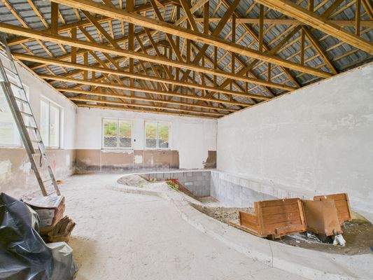 Wellnessoase Poolansicht