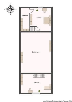 Dachgeschoss - Grundriss