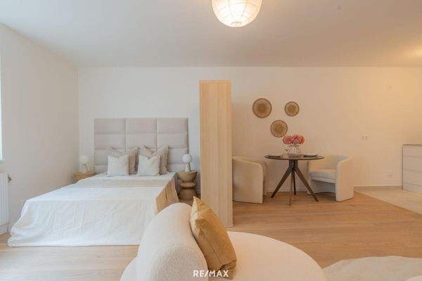 abgetrennter Wohn- Schlafbereich