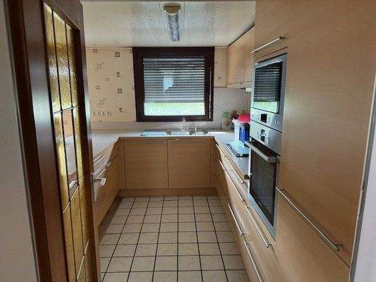 Küche mit Holzdesign