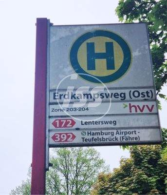 Öffentliche Verkehrsmittel sind fußläufig