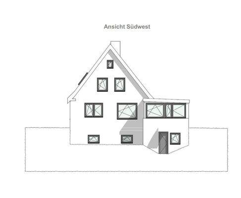 Ansicht aus Südwest