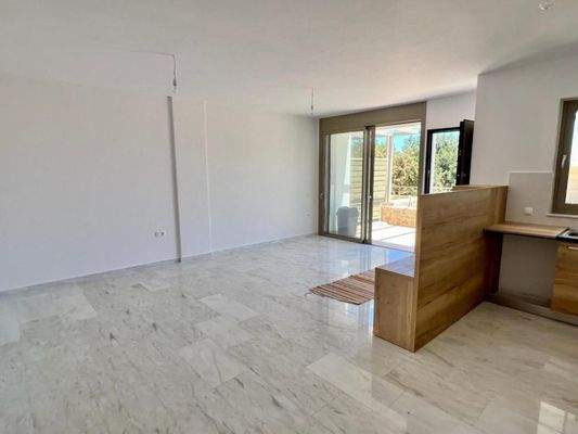 Kreta, Ammoudara: Reihenhaus mit Meerblick bei Agios Nikolaos zu verkaufen