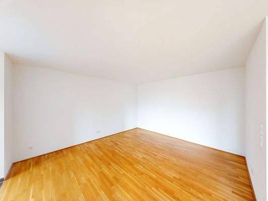 Gutgeschnittenes Wohnzimmer