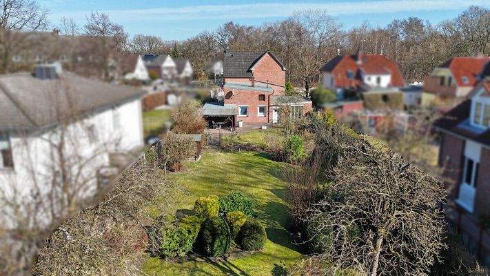 Drohnenansicht Hinten