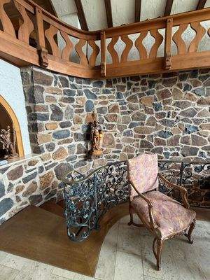 Treppe ins Kellergeschoss