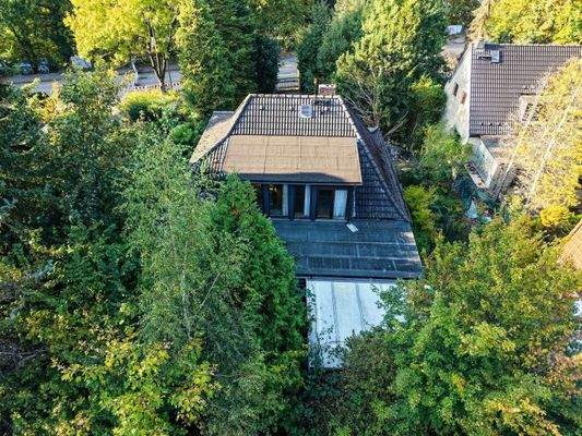 Blick von Hausrückseite in Ric