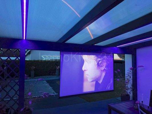 KINOLEINWAND TERRASSE