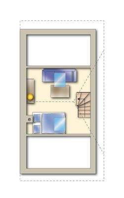 Grundriss Dachgeschoss Haus 2