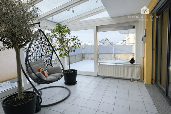 Wintergarten und Südterrasse