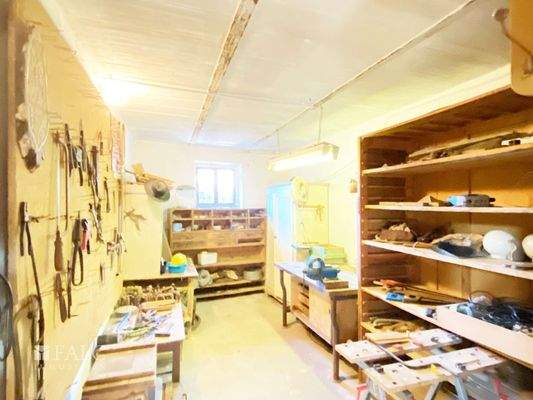 Werkstatt in Scheune