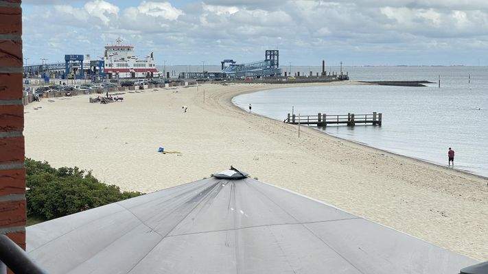 Blick zum Fähranleger