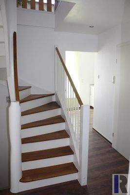 Treppe zum Dachgeschoss
