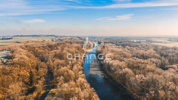 Fluss Moosach Fußläufig erreichbar