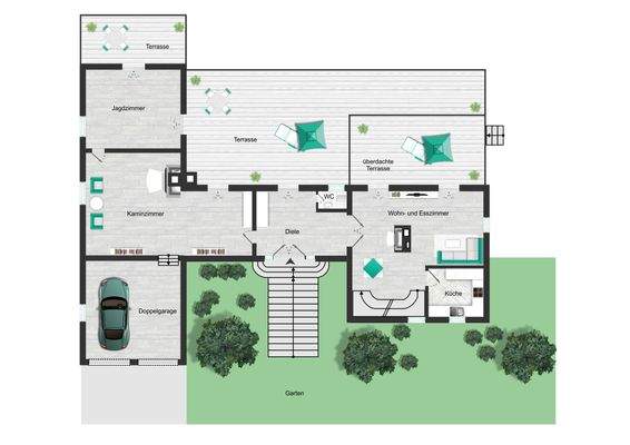 Grundriss Erdgeschoss