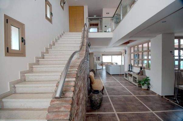 Kreta, Ammoudara bei Agios Nikolaos: Hochexklusive fünf-Schlafzimmer-Villa mit traumhafter Aussicht