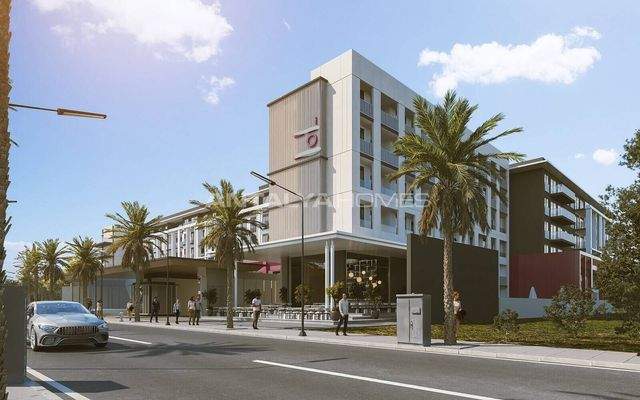 Stylish Flats in a Complex Near Airport in Kepez Antalya