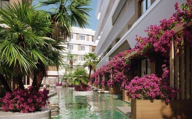 Investment Apartments with 400 m² Pool in Antalya Aksu