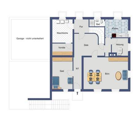 Grundriss Souterrain