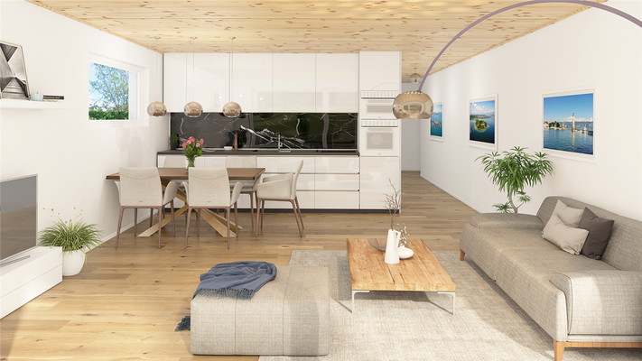 Visualisierung Kochen I Wohnen I Essen