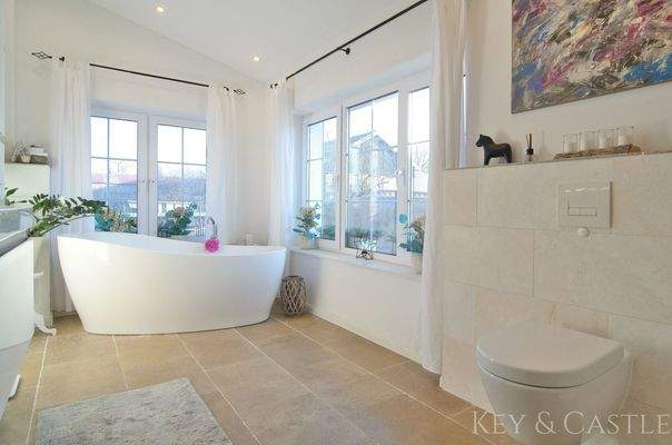 freistehende Badewanne