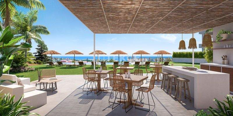 Sea-View Apartments in a Gated Complex in Mijas