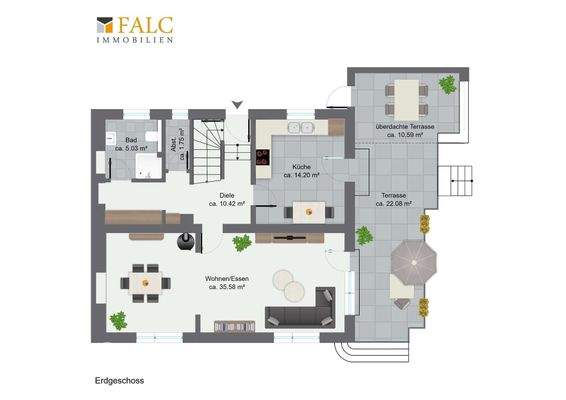 Grundriss Erdgeschoss