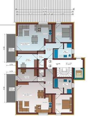 Grundriss Obergeschoss