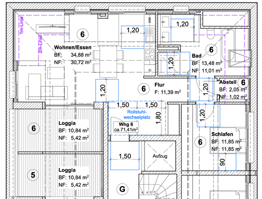 Grundriss WHG 6