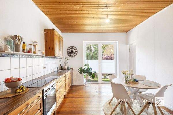 Vermietete Einliegerwohnung: Küche