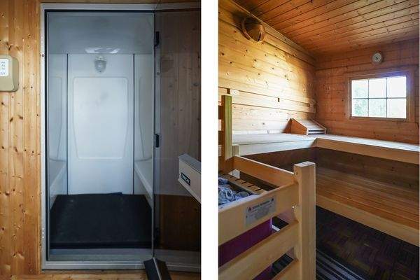 Finnische- & Dampfsauna