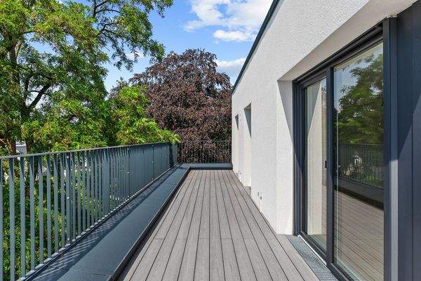 Terrassenblick nach Westen