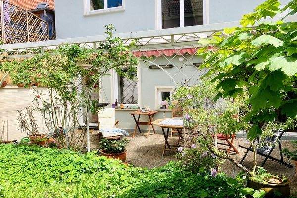 Begrünte Dachterrasse