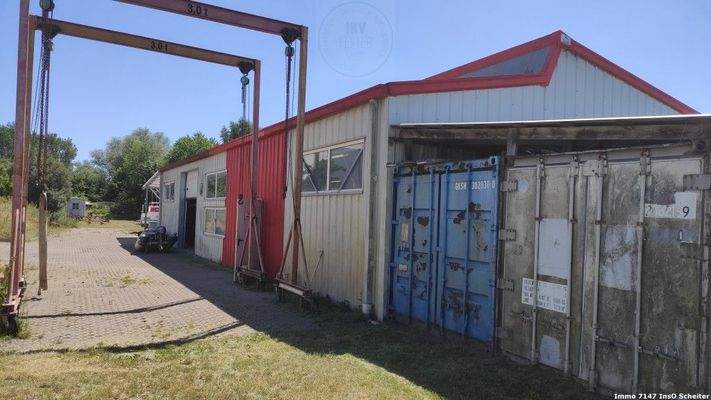 Bootshalle - Container