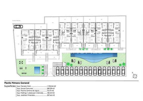 Spacious Flats with Private Gardens in Pilar de la Horadada