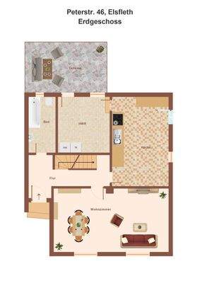 Grundriss Erdgeschoss