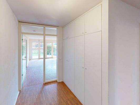 Flur, Beispielwohnung im Objekt