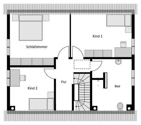 Grundriss Dachgeschoss